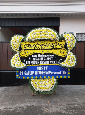 Papan Bunga Duka di Sindangagung